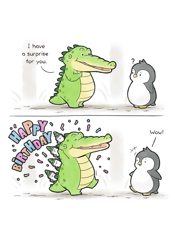 Buddy Gator - Happy Birthday