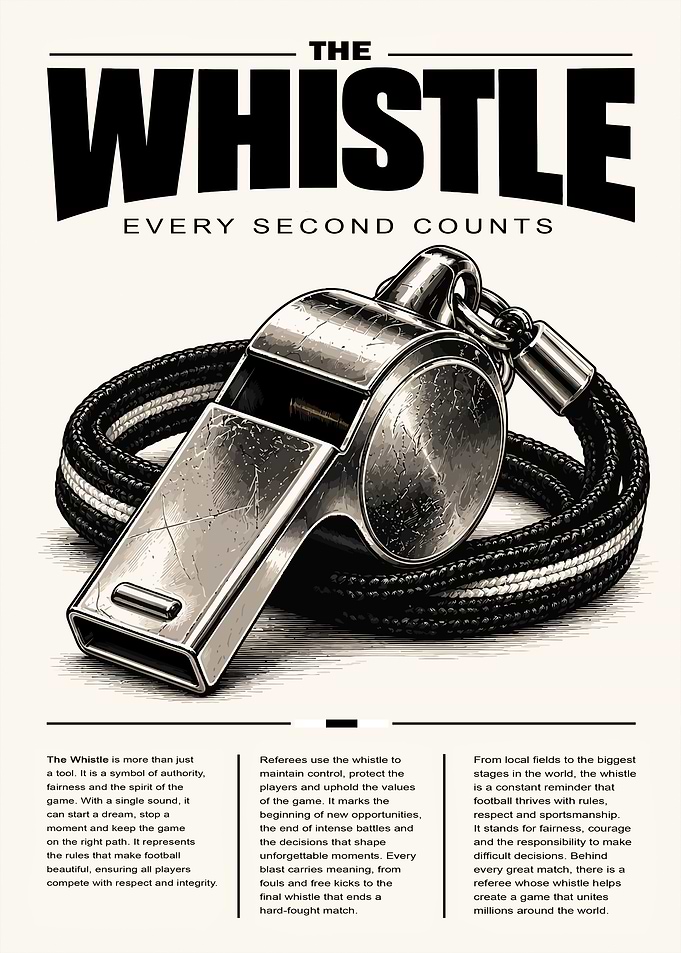 The Whistle Sports Poster