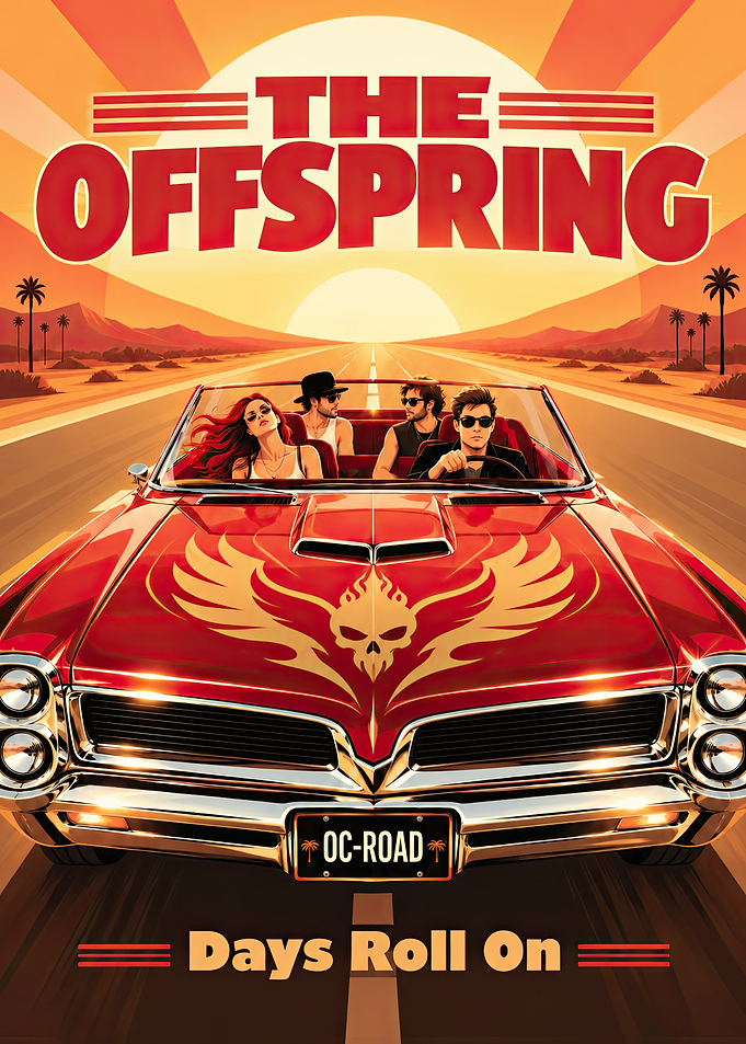 The Offspring Road Trip Poster