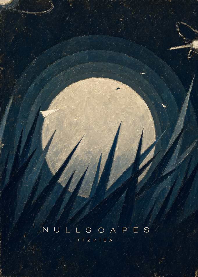 Nullscapes Itzkiba Moonlit Abstract Art