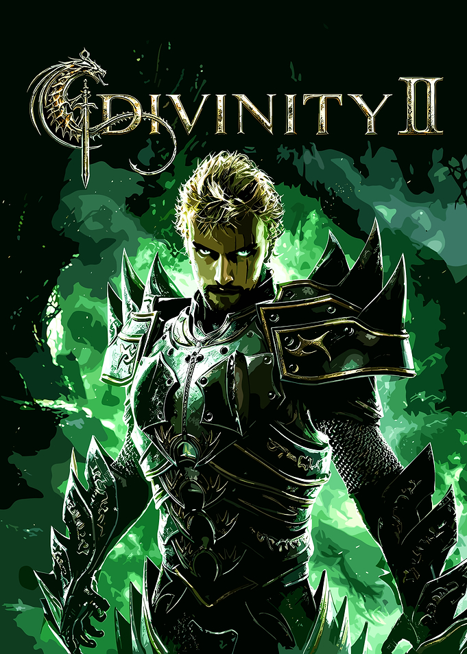 Divinity II Dragon Knight Poster