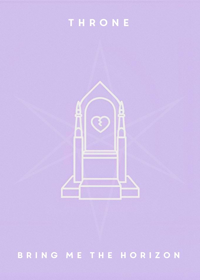 Bring Me The Horizon Throne Poster