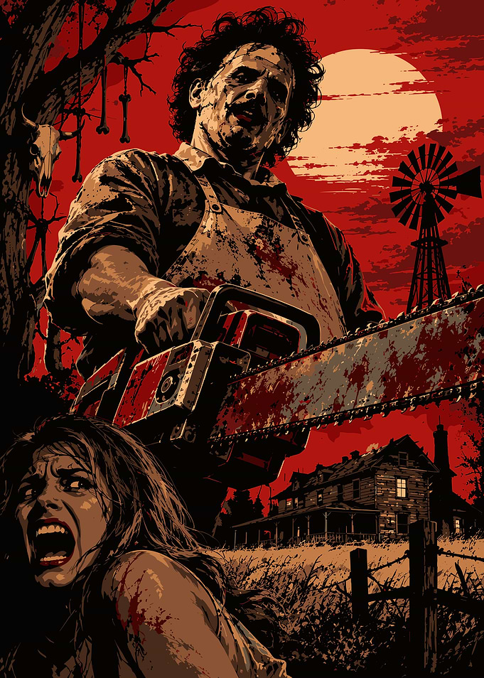 Leatherface Texas Chainsaw Massacre Poster