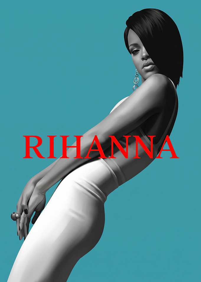 Rihanna Minimalist Poster