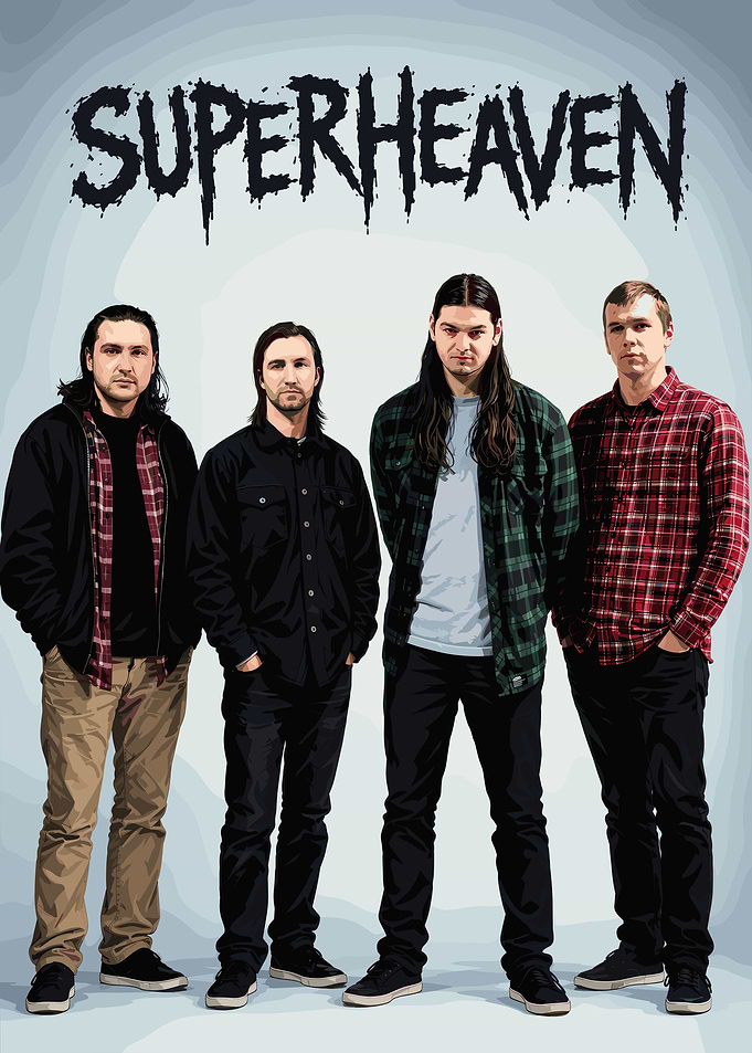 Superheaven Band Poster