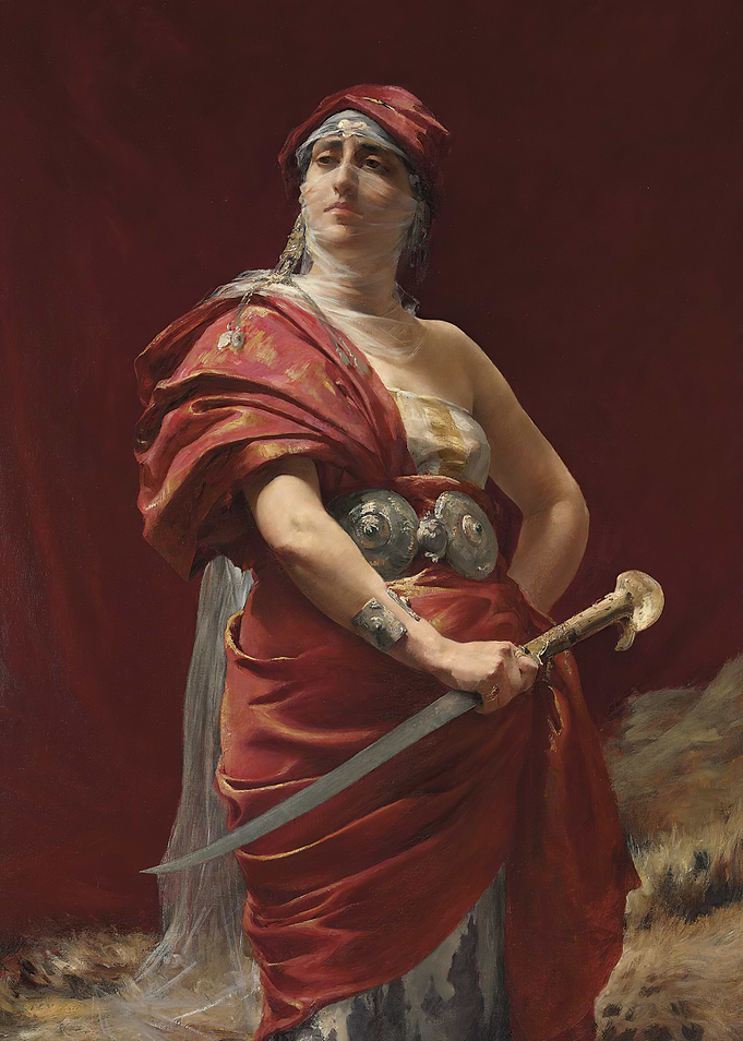 Portrait of a Warrior Woman