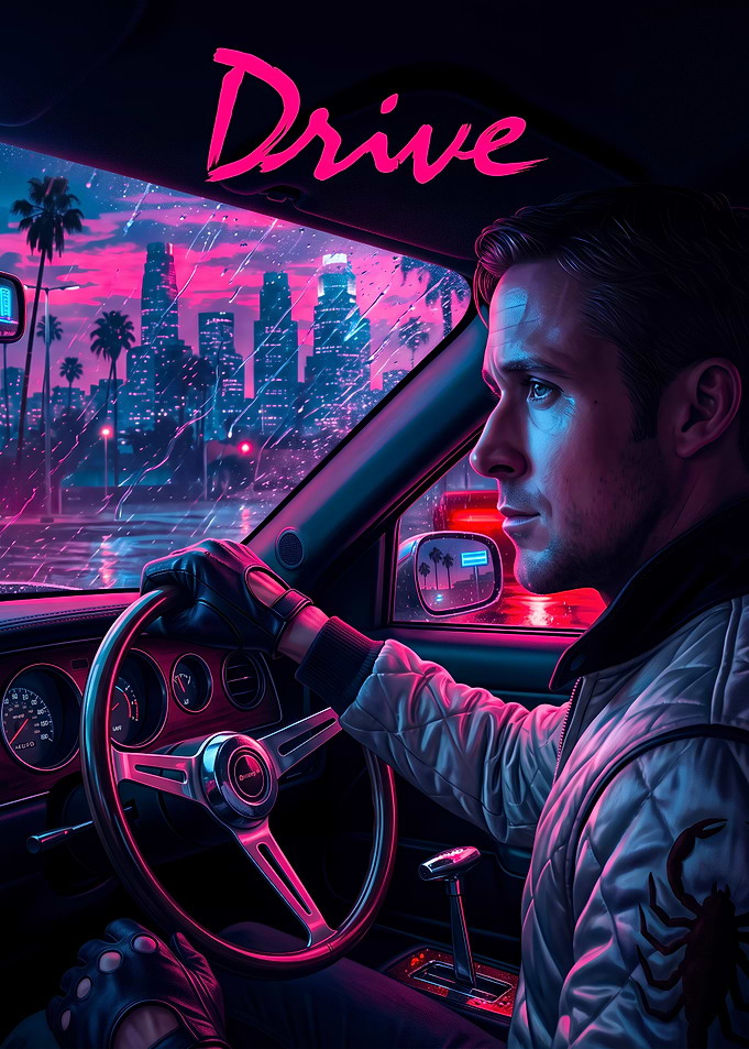 Drive Movie Poster Art