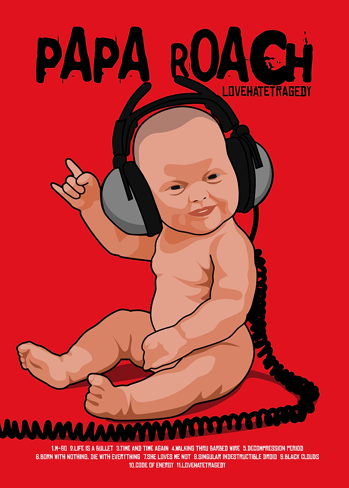 Papa Roach Lovehatetragedy Album Cover