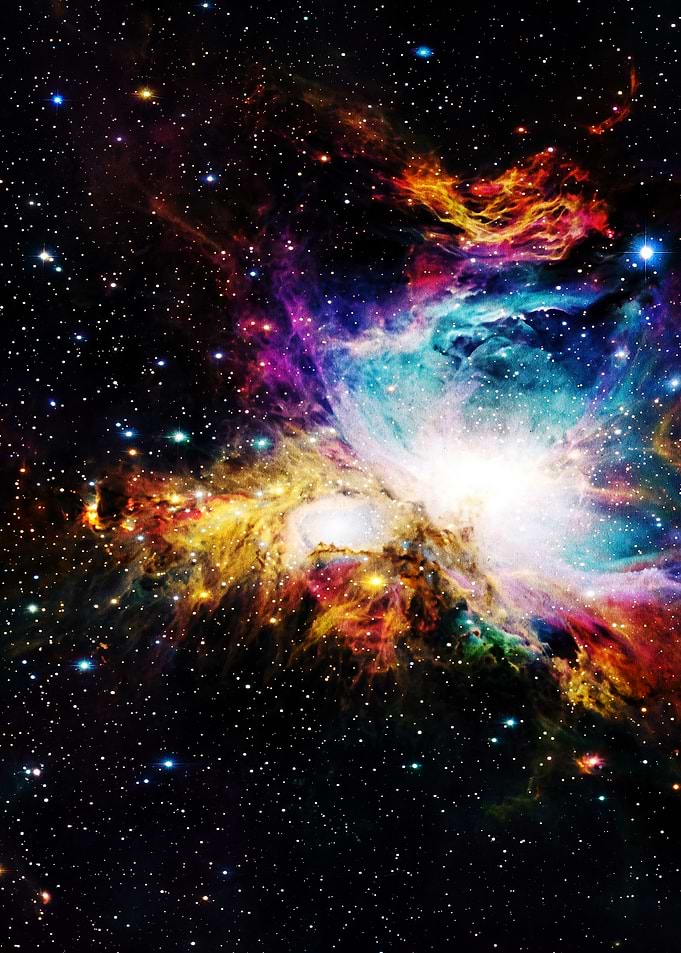 Vibrant Orion Nebula Deep Space View
