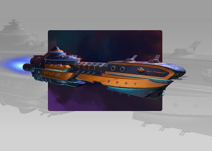 Heart of Valdespar Capital Ship