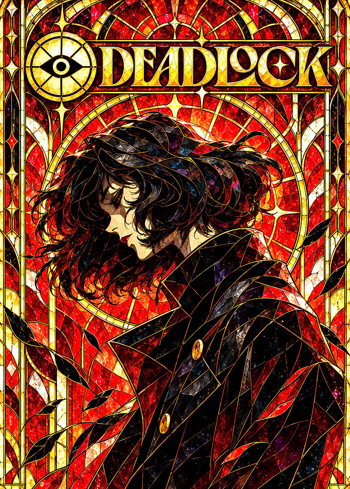 Deadlock Stained Glass Style Poster
