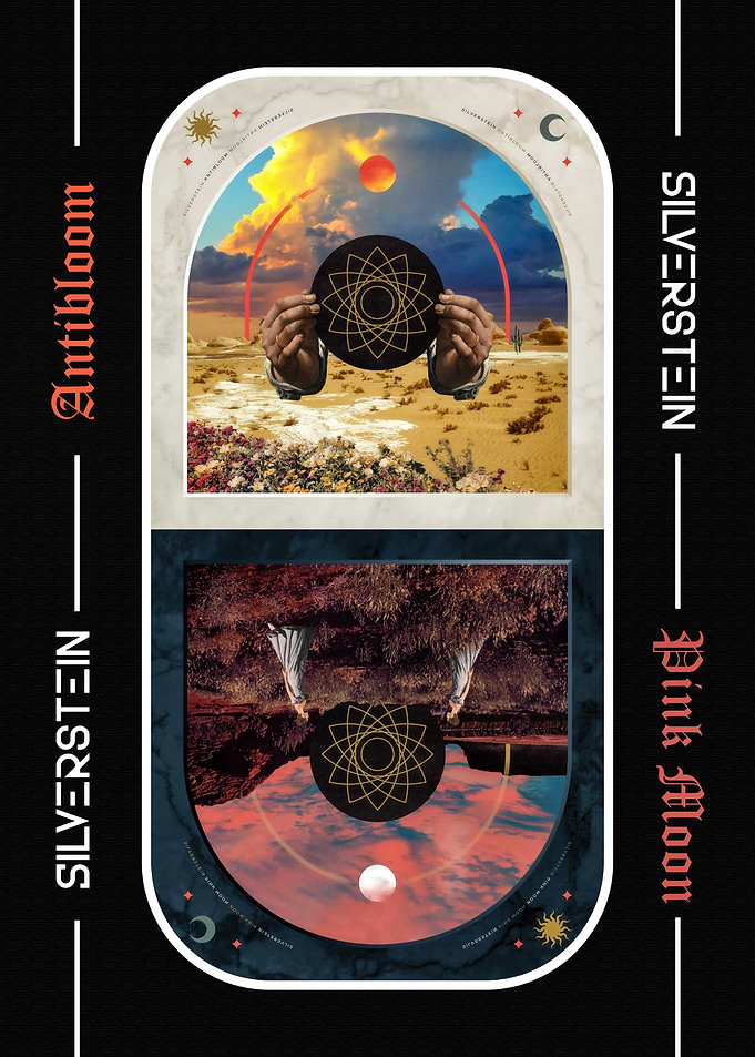 Silverstein Antibloom Pink Moon Album Art