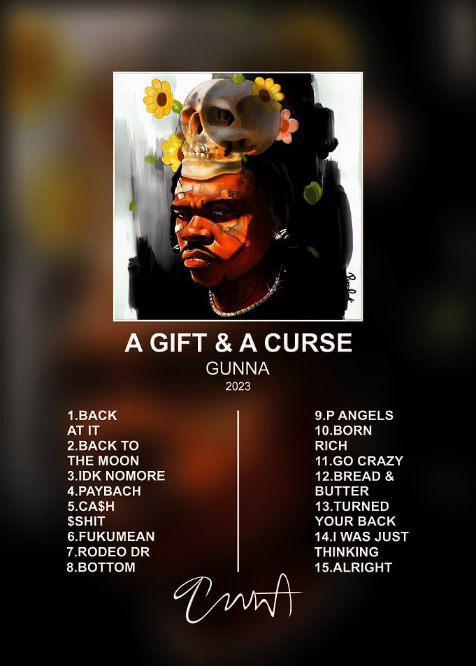 Gunna A Gift & A Curse Poster