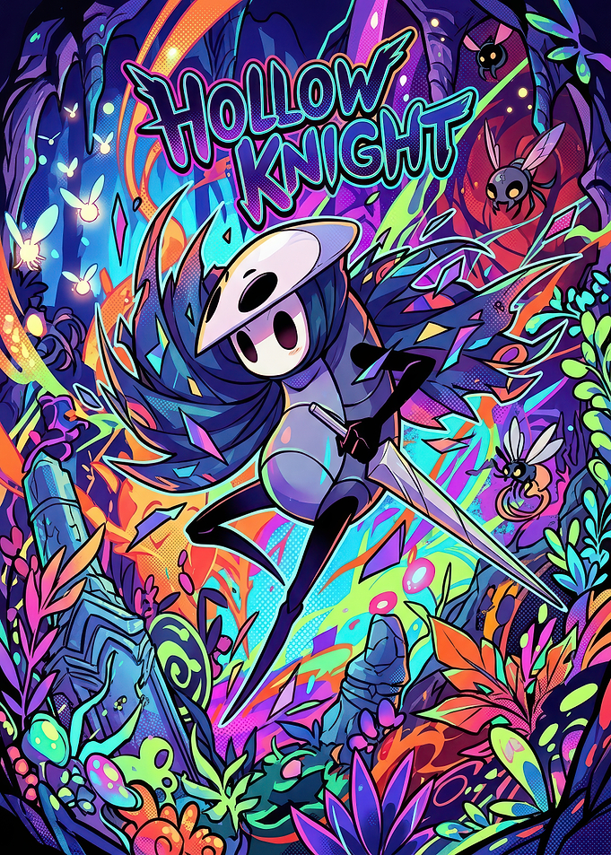 Hollow Knight Fantasy Art