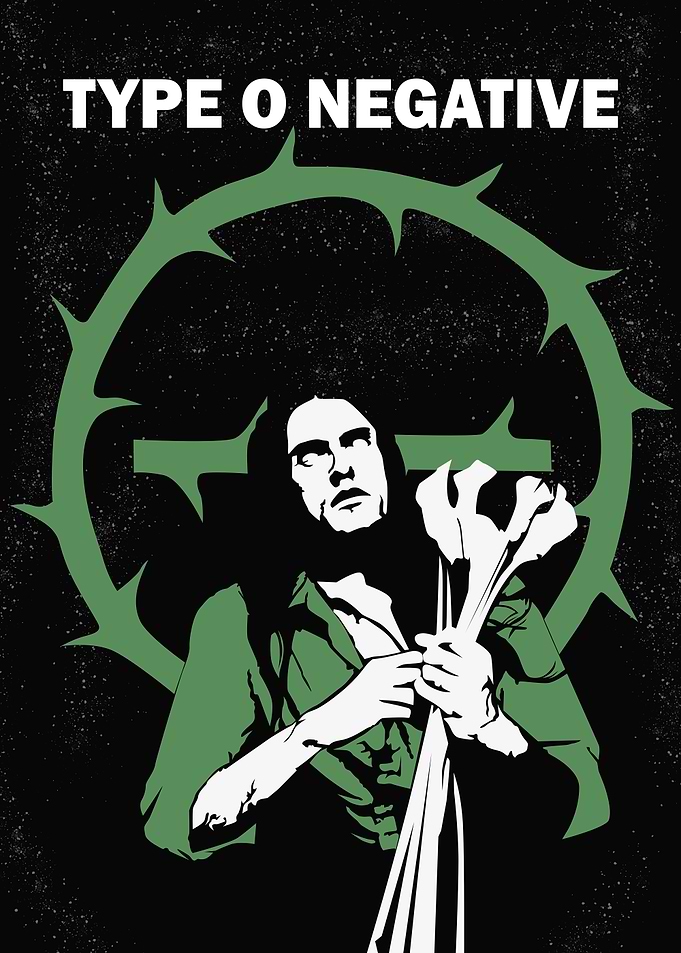 Type O Negative Peter Steele Poster