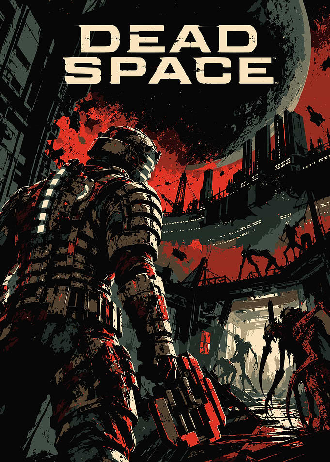 Dead Space Isaac Clarke Poster