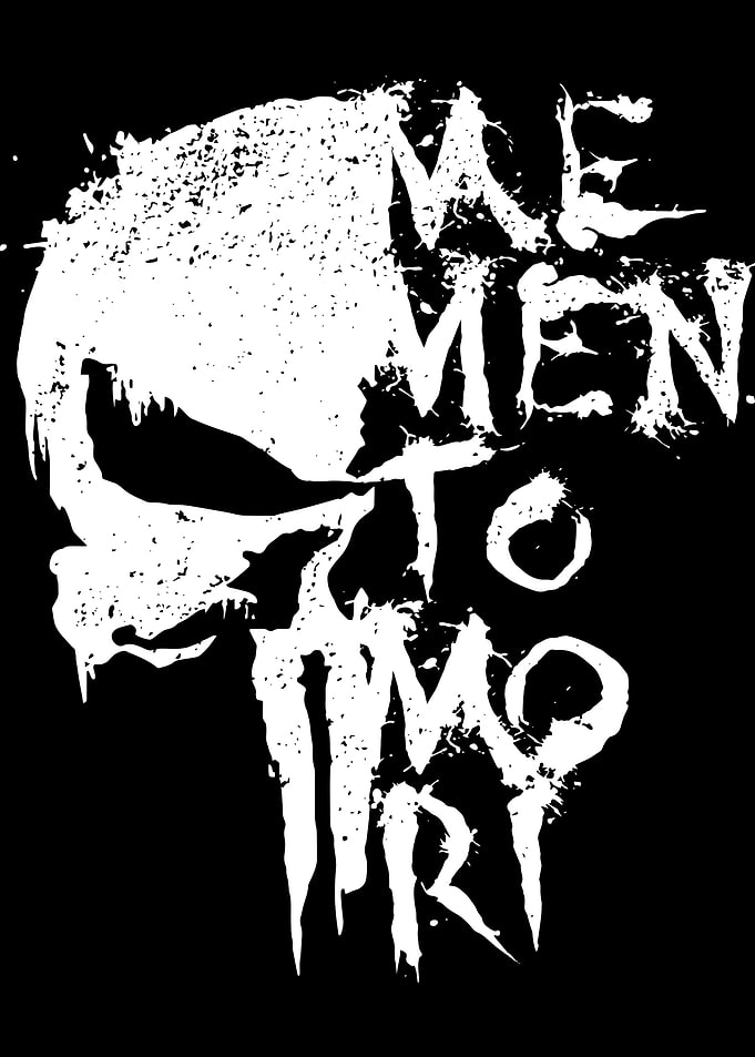 Memento Mori Punisher Skull Design