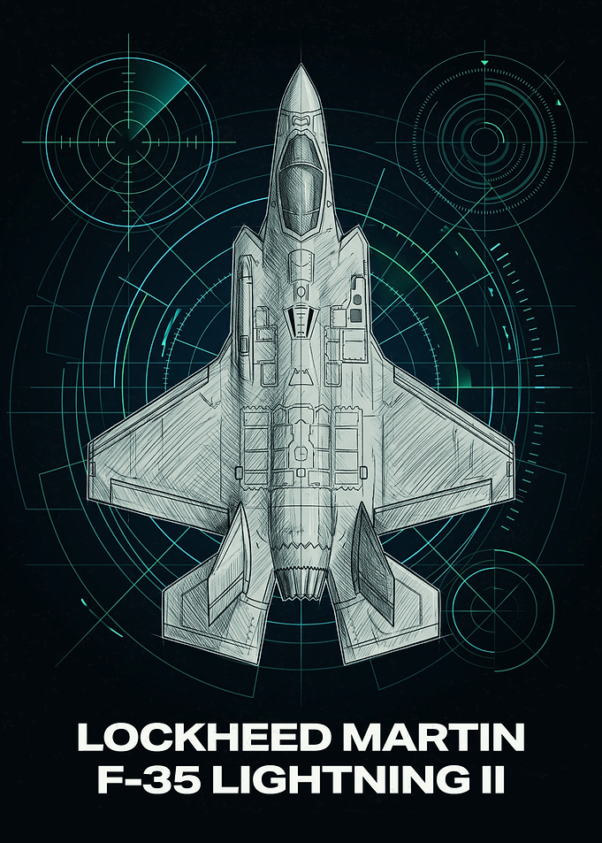Lockheed Martin F-35 Lightning II Blueprint