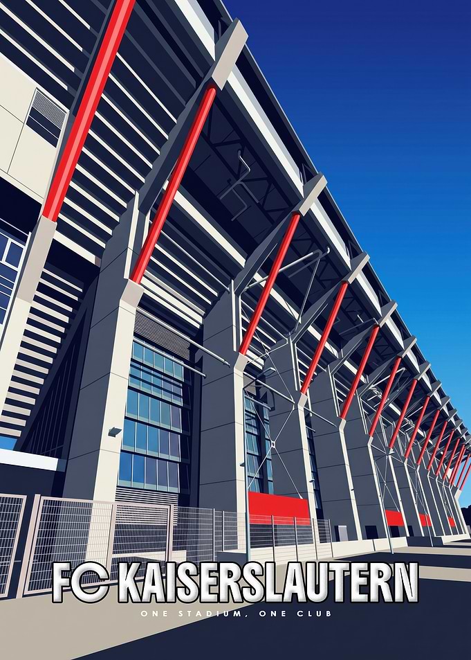 Fritz-Walter-Stadion Echoes With Football Passion