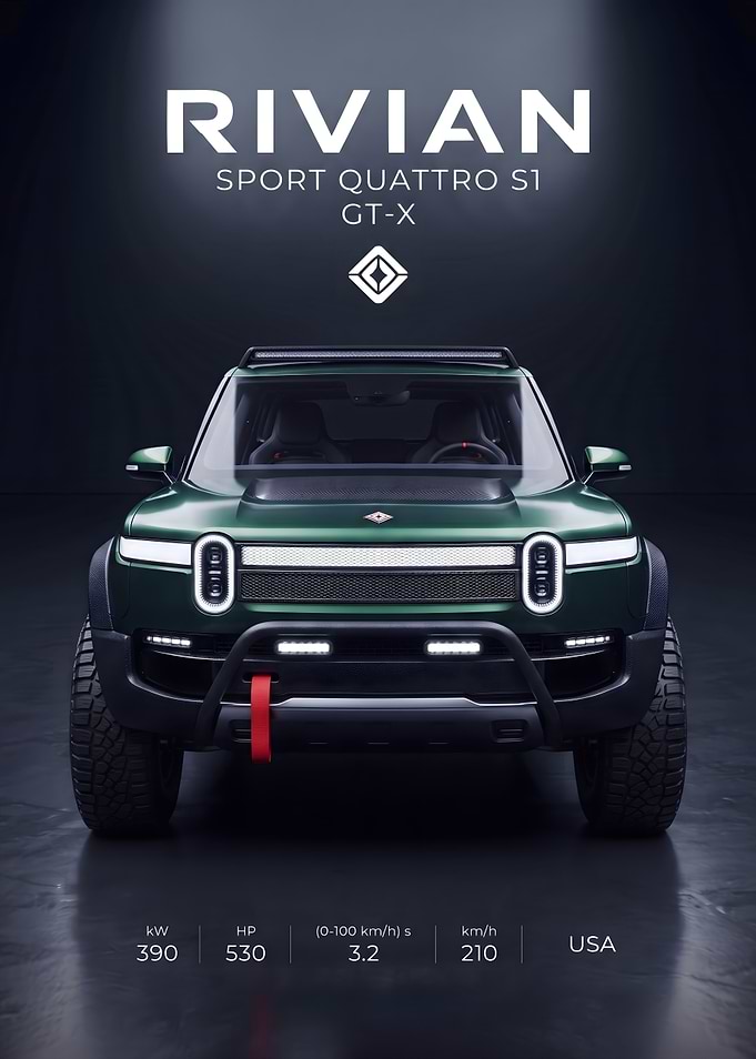 Rivian Sport Quattro S1 GT-X Concept