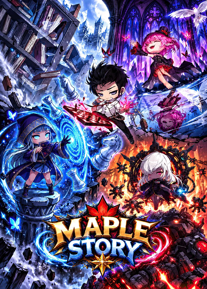 MapleStory Game Promotional Art