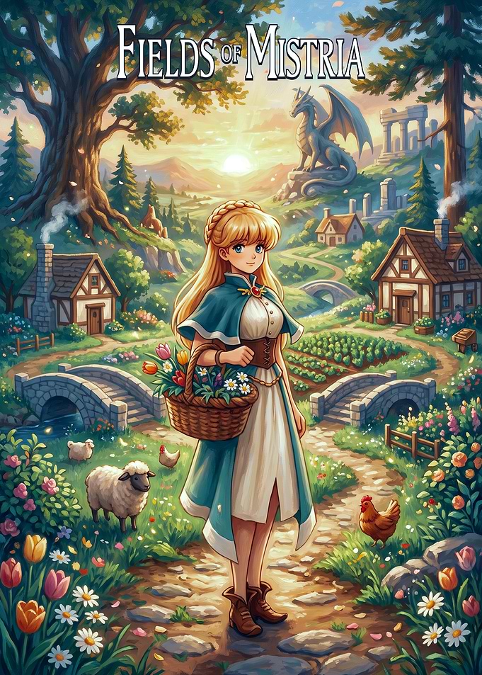 Fields of Mistria Game Art