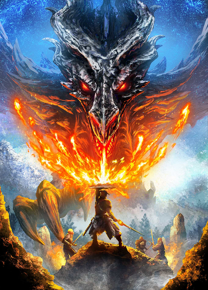 Skyrim - Dragonborn vs. Alduin’s Fire
