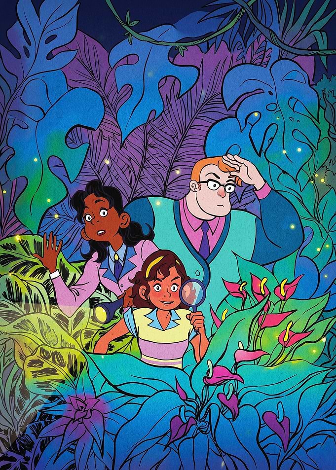 Jungle Detectives Mystery Art