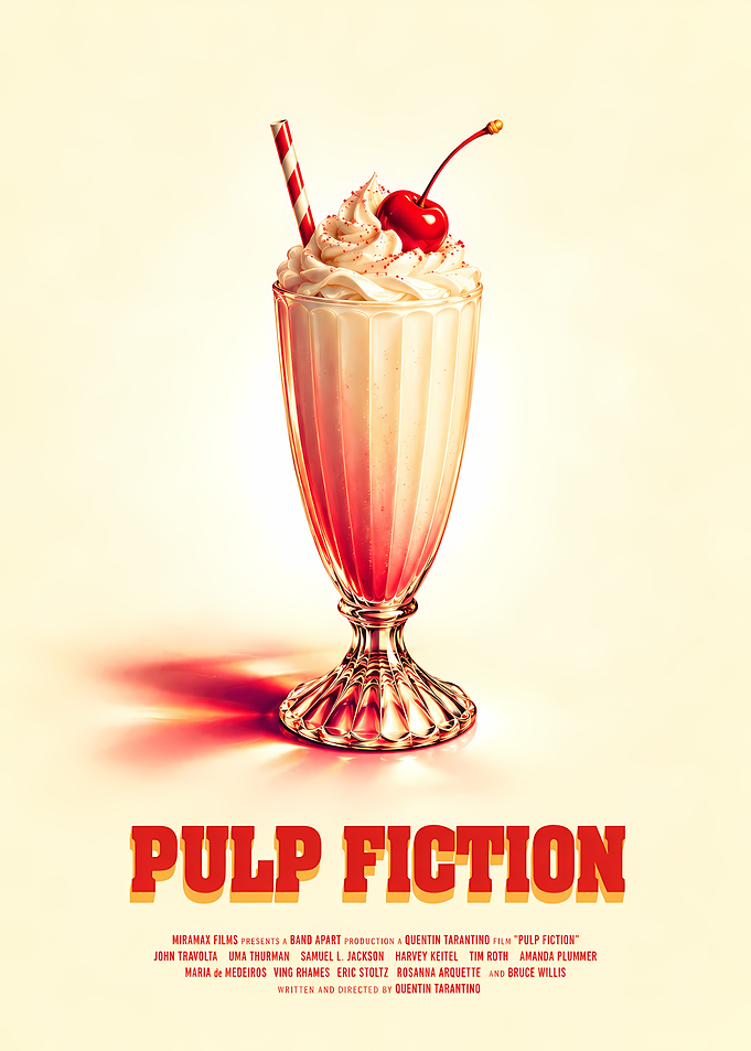 Pulp Fiction Five Dollar Shake Poster