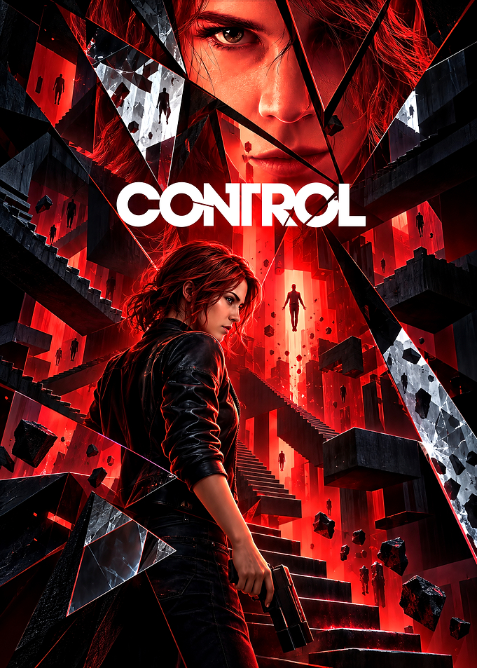 Control Video Game Poster