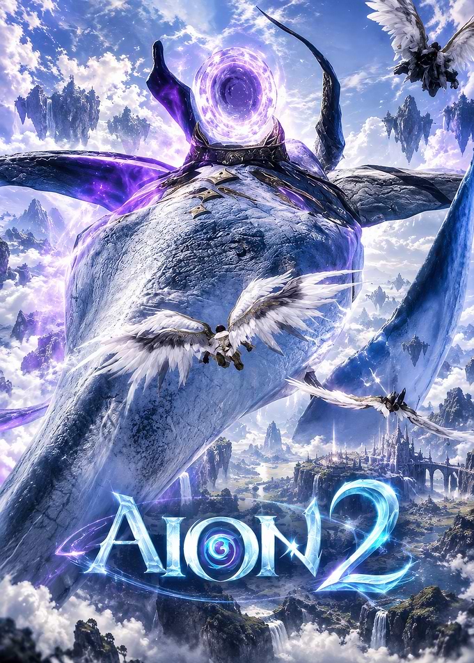 Aion 2 Fantasy Game Poster
