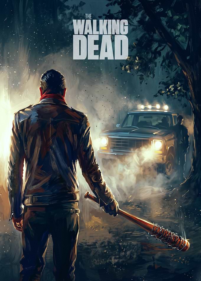 The Walking Dead Negan Poster