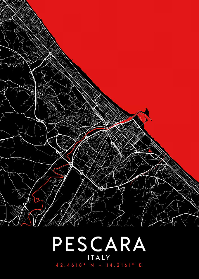 Pescara Dark Map