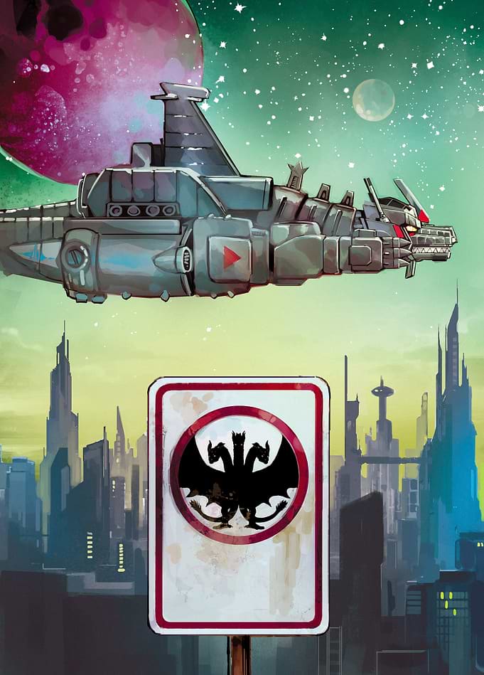 Mecha-Godzilla's Galactic Vigil