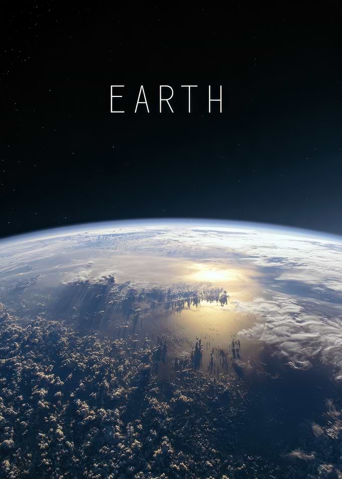 Earth from Space Poster