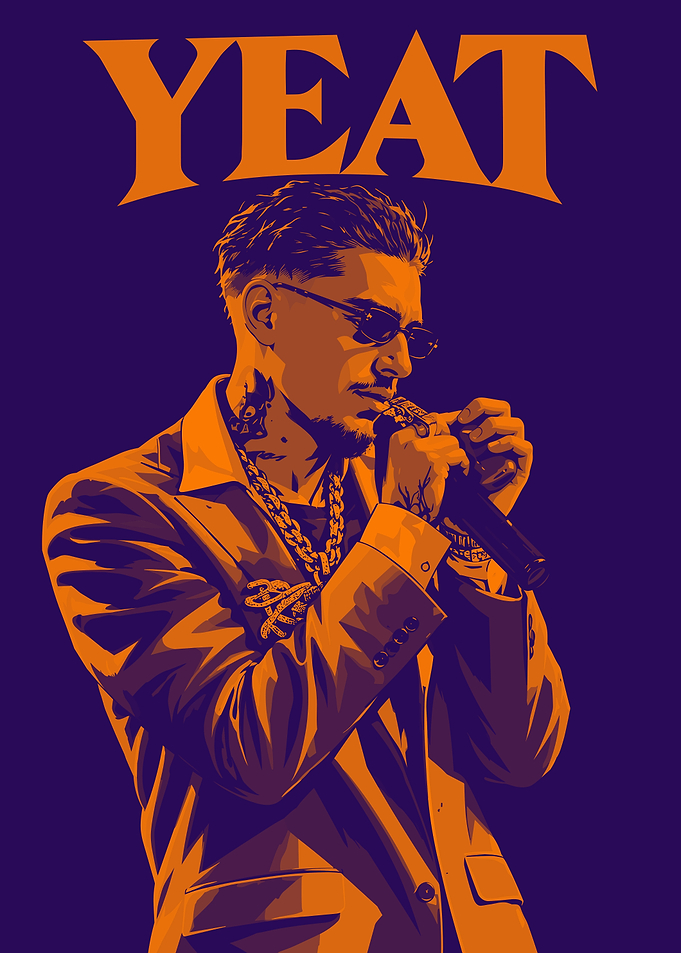 Yeat Portrait Poster