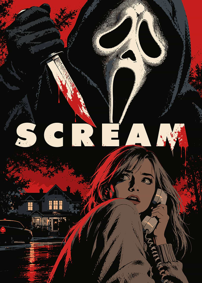 Scream Movie Poster Art