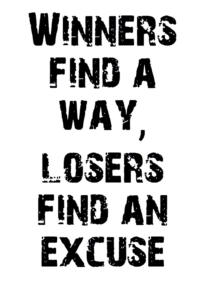 Winners Find A Way Quote Poster