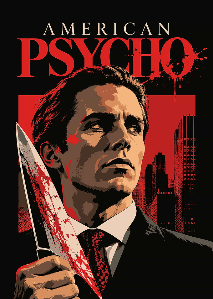 American Psycho Patrick Bateman Poster