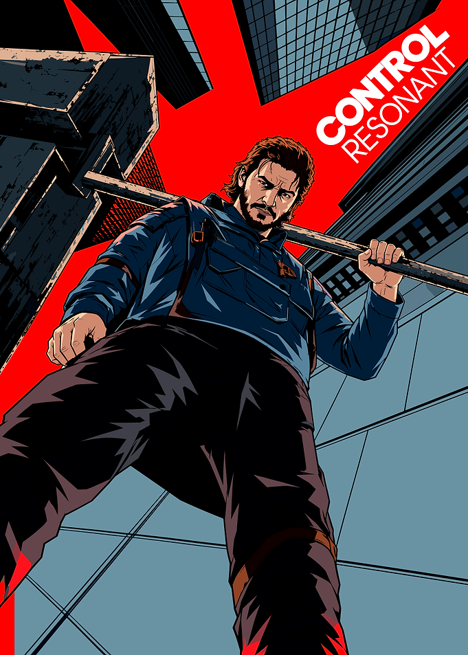 Control Resonant Gaming Poster