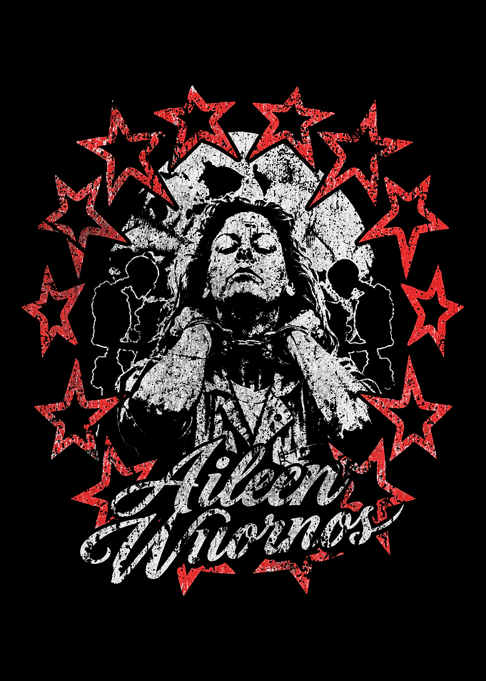 Aileen Wuornos Grunge Portrait Graphic