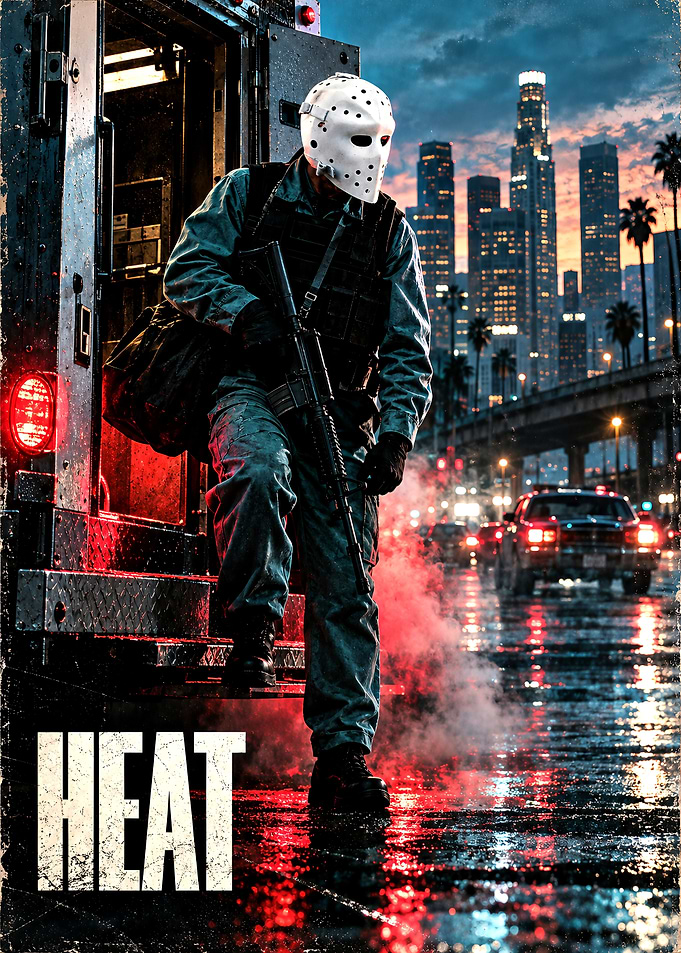 Heat Movie Poster Art