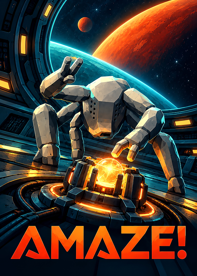 Project Hail Mary Rocky Amaze Space Poster