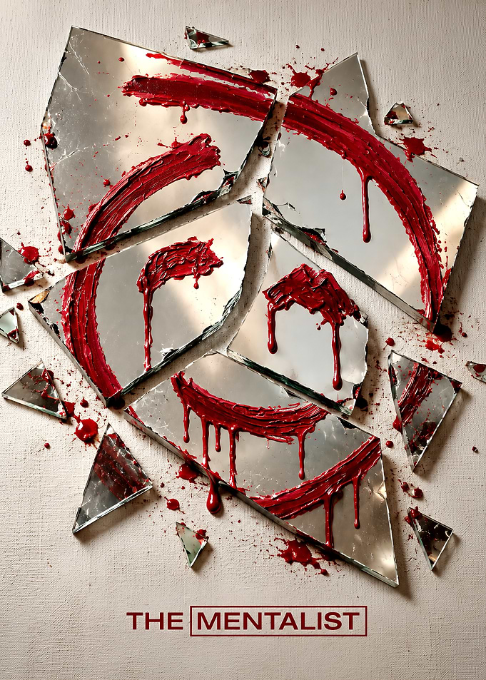 The Mentalist Red Smiley Poster