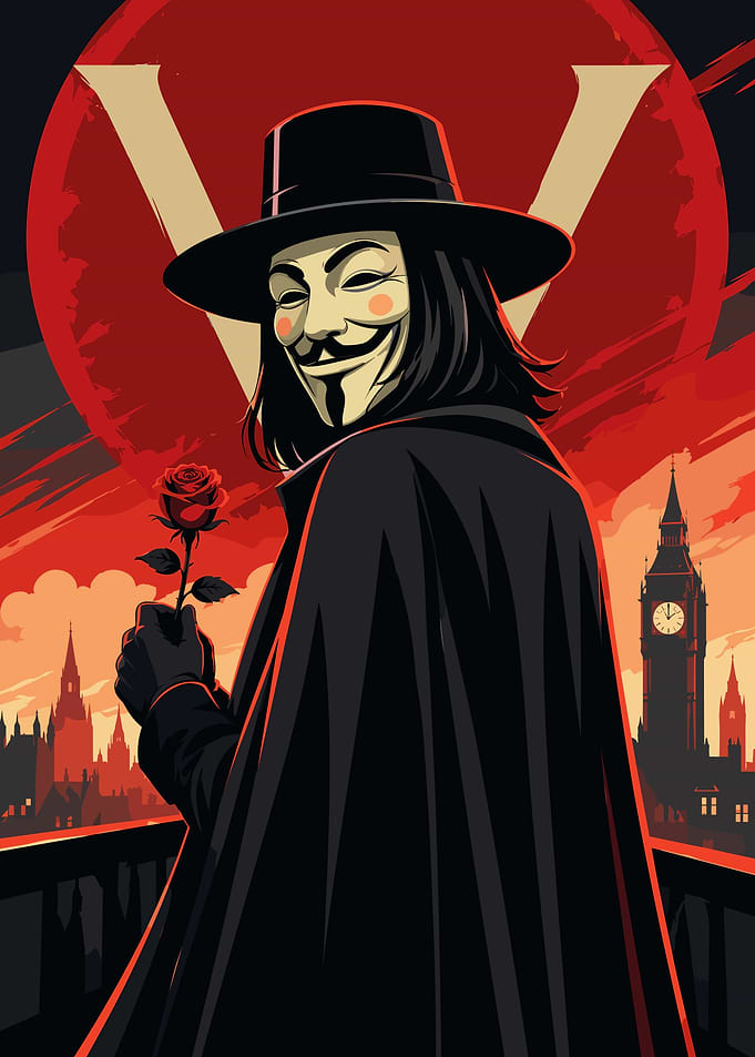 V for Vendetta Poster Art