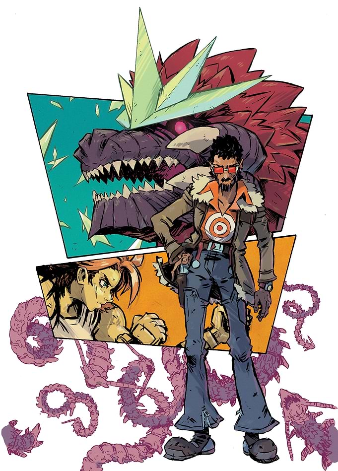 Cosmic Hunter and the Kaiju Threat