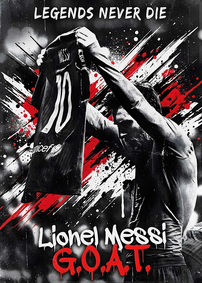 Lionel Messi Legends Never Die