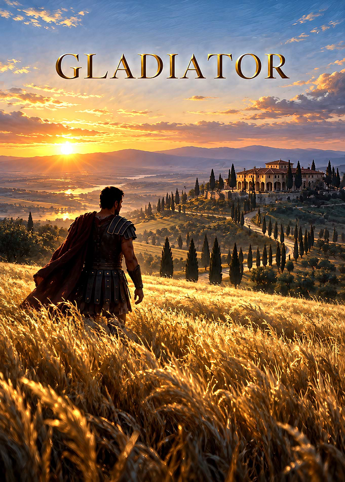 Gladiator Movie Poster Landscape