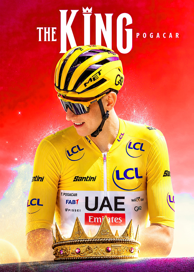Tadej Pogacar Tour de France King
