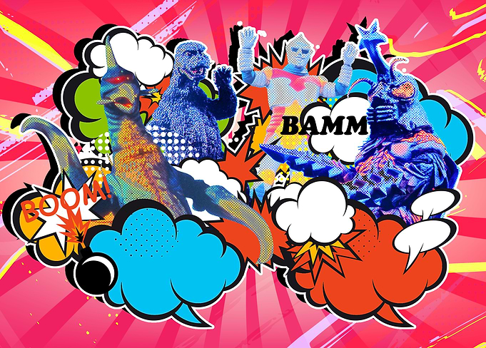 Kaiju Clash: Pop Art Rampage